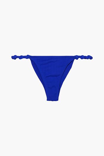 VIX PAULA HERMANNY String Knot ribbed low-rise bikini briefs