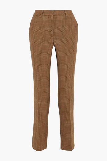 OFF-WHITE™ Prince of Wales checked woven straight-leg pants