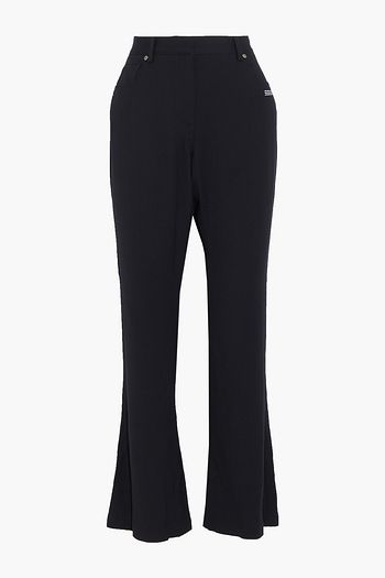 OFF-WHITE™ Printed twill bootcut pants