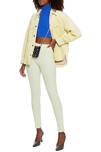 OFF-WHITE™ Ribbed stretch-jersey leggings