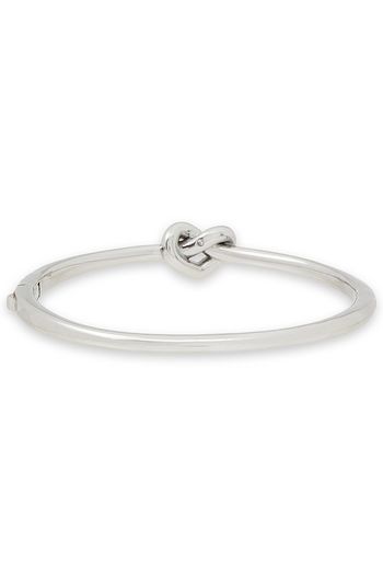KATE SPADE NEW YORK Loves Me Knot silberfarbener Armreif