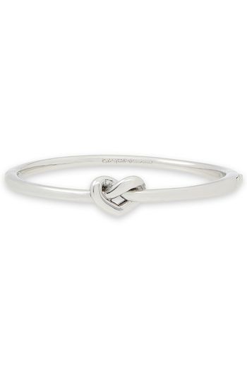 KATE SPADE NEW YORK Loves Me Knot silberfarbener Armreif