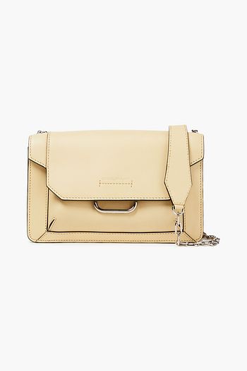 ISABEL MARANT Skamy leather shoulder bag