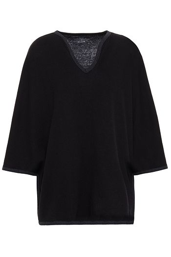 MAJESTIC FILATURES Cotton, cashmere and silk-blend jersey tunic