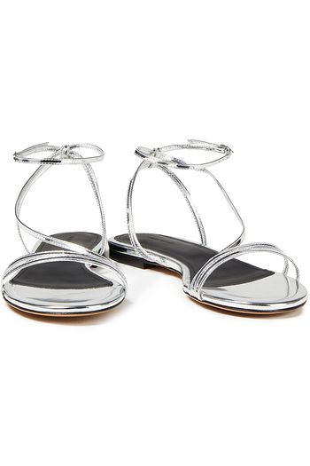 ISABEL MARANT Aldis mirrored-leather sandals