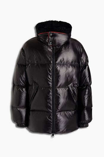 ARMY BY YVES SALOMON Shearling-trimmed shell hooded down parka