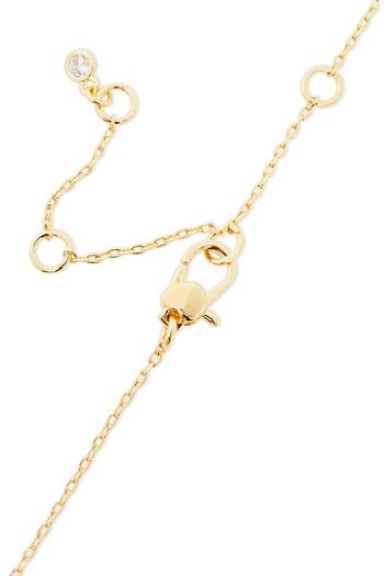 KATE SPADE NEW YORK Goldfarbene Kette mit Emaille