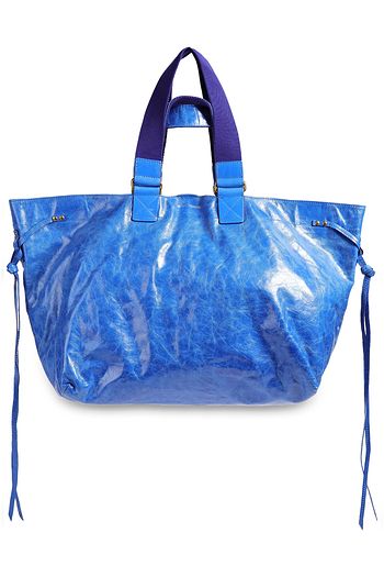 ISABEL MARANT Crinkled-leather tote