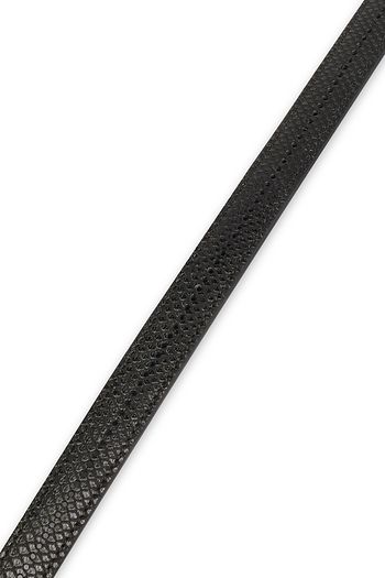 ALAÏA Lizard-effect leather belt