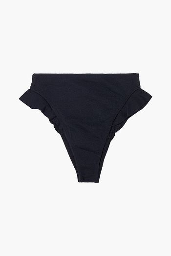 VIX PAULA HERMANNY Gigi ruffled stretch-crepe mid-rise bikini briefs