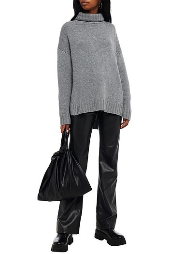 NILI LOTAN Brently oversized cashmere turtleneck sweater