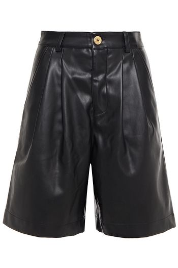 SIMON MILLER Norm faux leather shorts