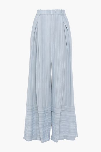 ROLAND MOURET Valens Hose mit weitem Bein aus Jacquard