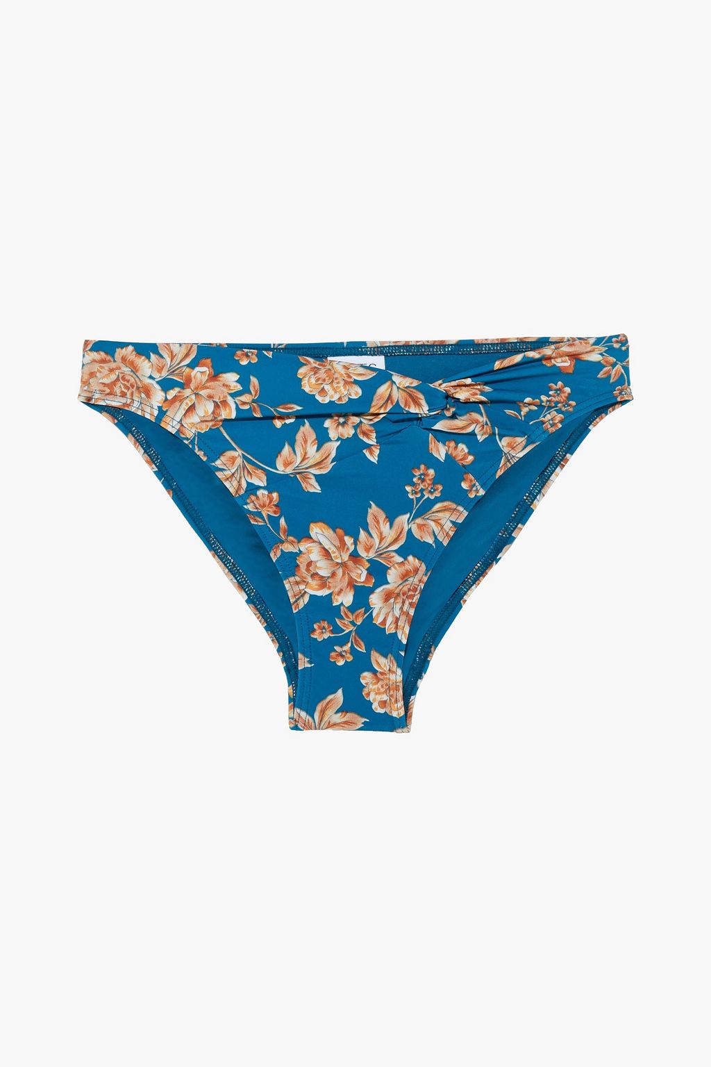 JETS AUSTRALIA BY JESSIKA ALLEN Twisted Floral Print Mid Rise Bikini Briefs THE OUTNET