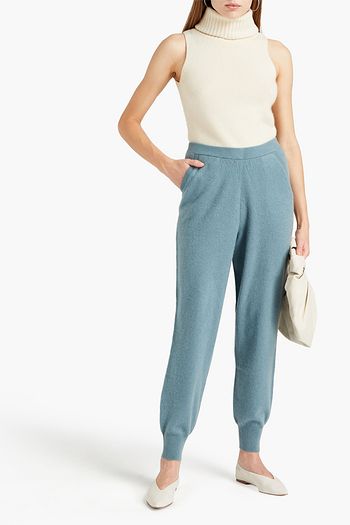 NAADAM Mélange cashmere track pants