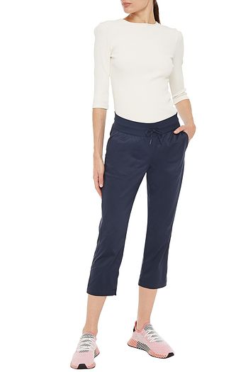 THE NORTH FACE Cropped herringbone stretch track pants