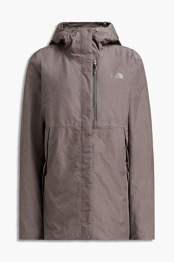 THE NORTH FACE プリントシェル加工生地 フード付きジャケット