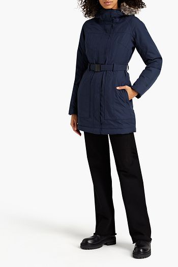 THE NORTH FACE Brooklyn belted shell hooded down coat