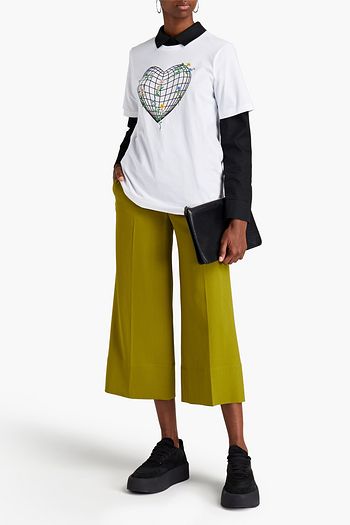 MARKUS LUPFER Alex printed organic cotton-jersey T-shirt