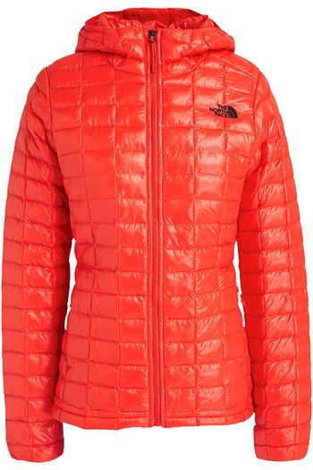 THE NORTH FACE Embroidered quilted shell hooded jacket