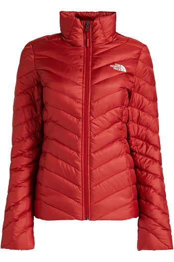 THE NORTH FACE Embroidered quilted shell hooded down jacket
