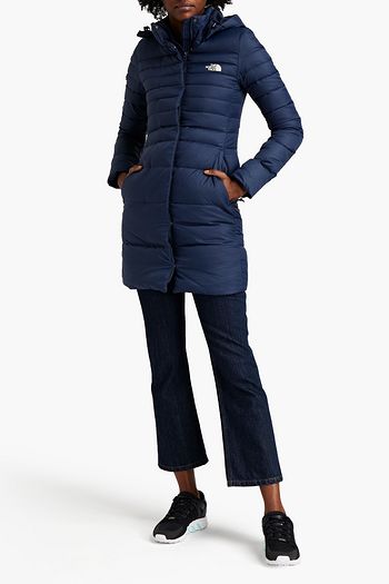 THE NORTH FACE Printed quilted shell hooded down coat