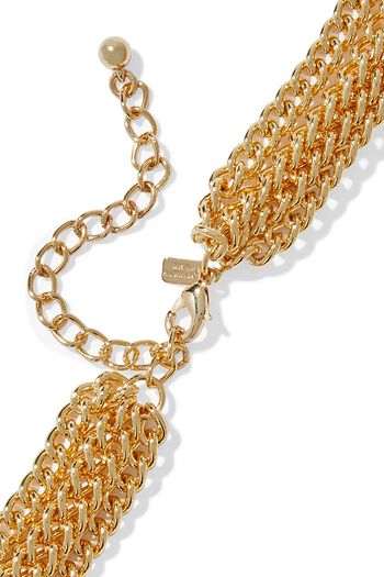 KENNETH JAY LANE Gold-tone necklace