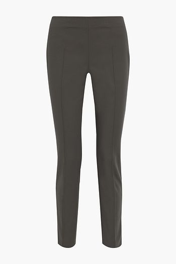 AKRIS Melissa cropped cotton-blend skinny pants