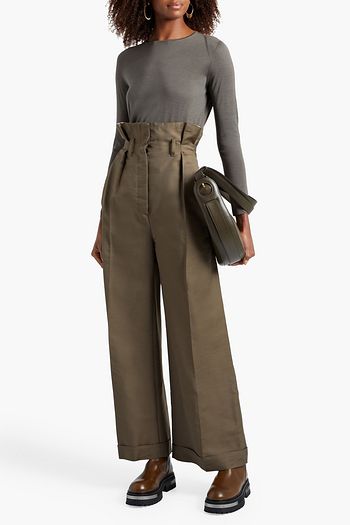 AKRIS Cashmere and silk-blend sweater