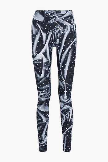 MM6 MAISON MARGIELA Printed stretch-jersey leggings
