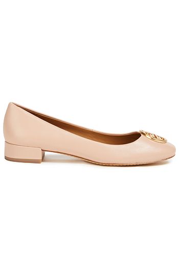 TORY BURCH Chelsea embellished leather ballet flats