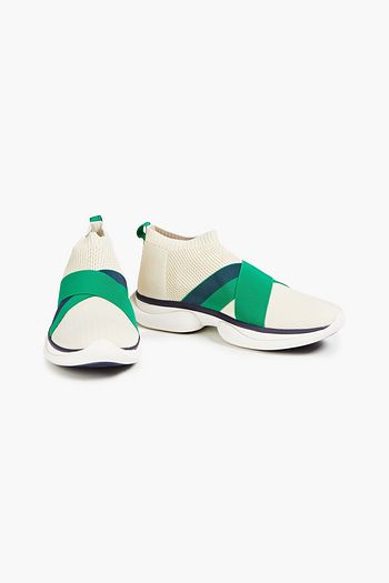 TORY SPORT Bubble stretch-knit sneakers