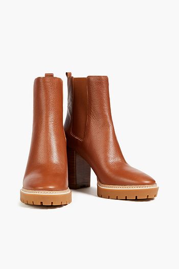 TORY BURCH Miller Ankle Boots aus strukturiertem Leder