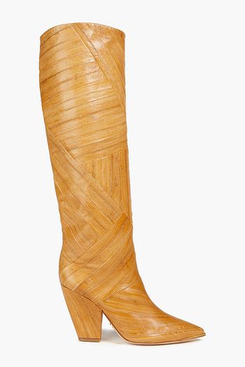TORY BURCH Kniehohe Stiefel aus Aalleder