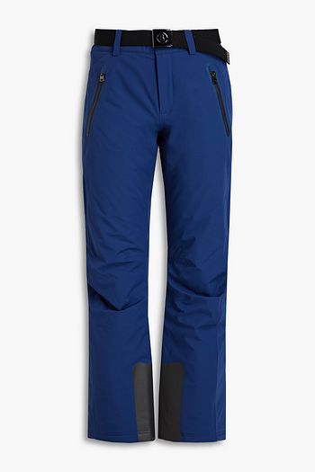 BOGNER Skihose aus Stretch-Material mit Mesh-Besatz und Gürtel