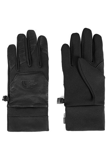 THE NORTH FACE Leather-paneled stretch-jersey gloves