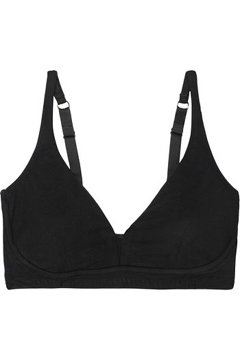 SKIN Organic stretch Pima cotton-jersey soft-cup triangle bra
