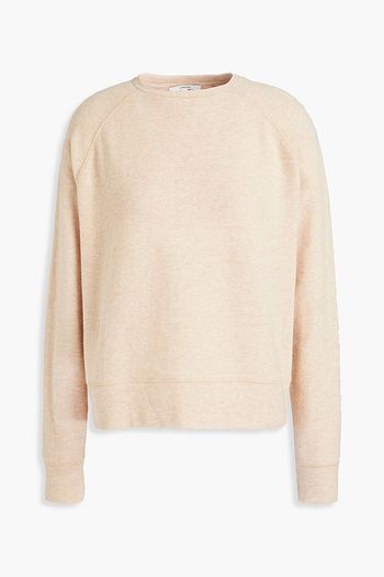VINCE. Cotton-blend fleece sweatshirt