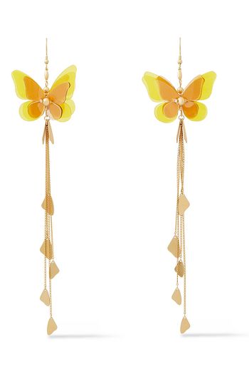 ZIMMERMANN Gold-tone PVC earrings
