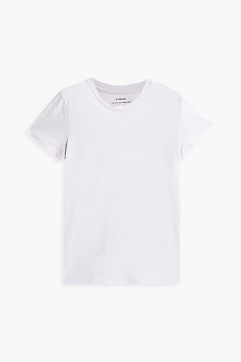 VINCE. Slub Pima cotton-jersey T-shirt