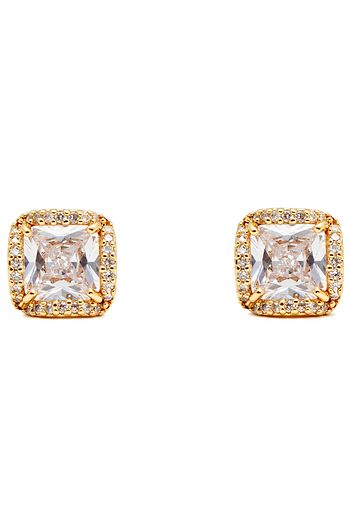 KATE SPADE NEW YORK Goldfarbene Ohrringe mit Kristallen