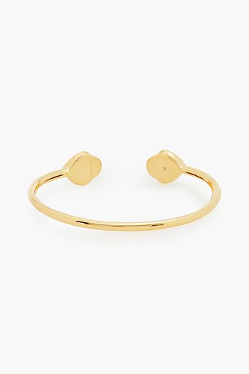 KATE SPADE NEW YORK Goldfarbene Armspange mit Emaille