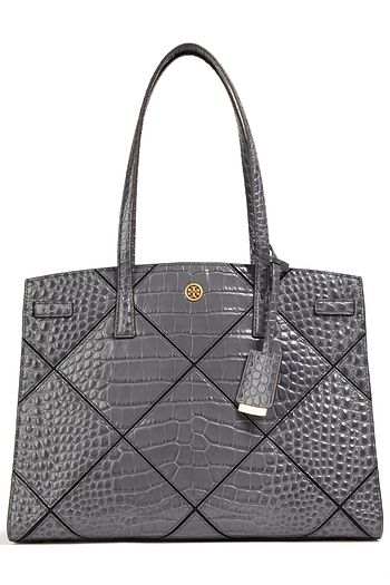TORY BURCH Tote Bag aus Leder mit Krokodileffekt