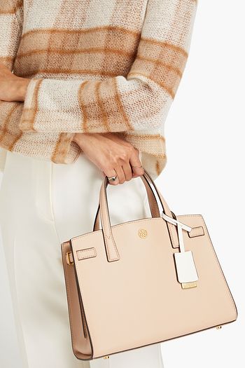 TORY BURCH Walker textured-leather tote