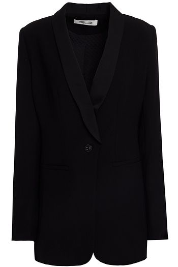 DIANE VON FURSTENBERG Cathy crepe blazer