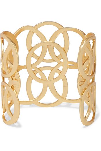KENNETH JAY LANE 18 KT. vergoldete Armspange
