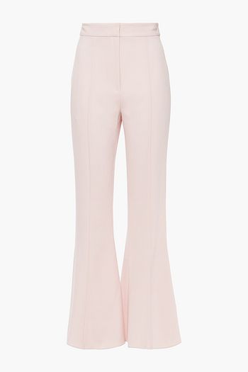 DIANE VON FURSTENBERG Schlaghose aus Stretch-Crêpe