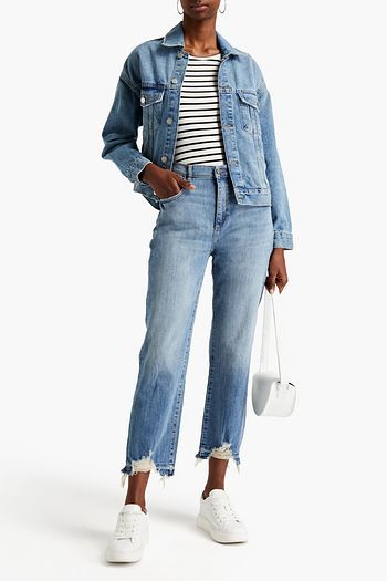 DL1961 Eden distressed denim jacket