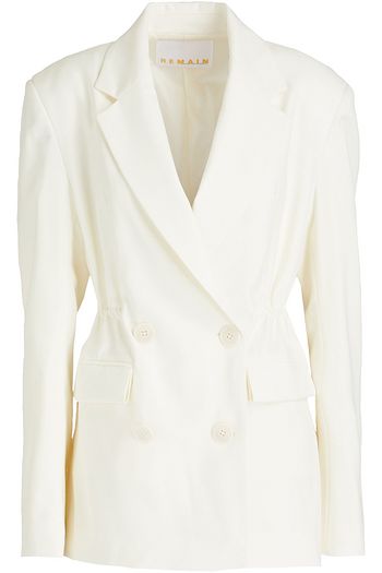 REMAIN BIRGER CHRISTENSEN Daisy double-breasted twill blazer