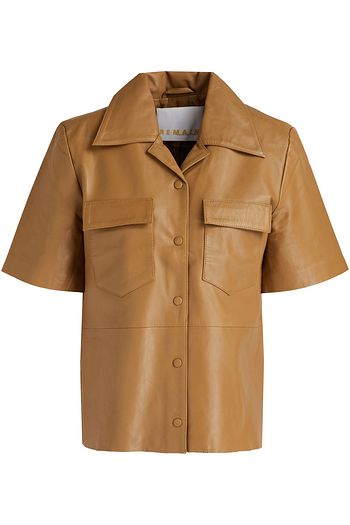 REMAIN BIRGER CHRISTENSEN Leather shirt